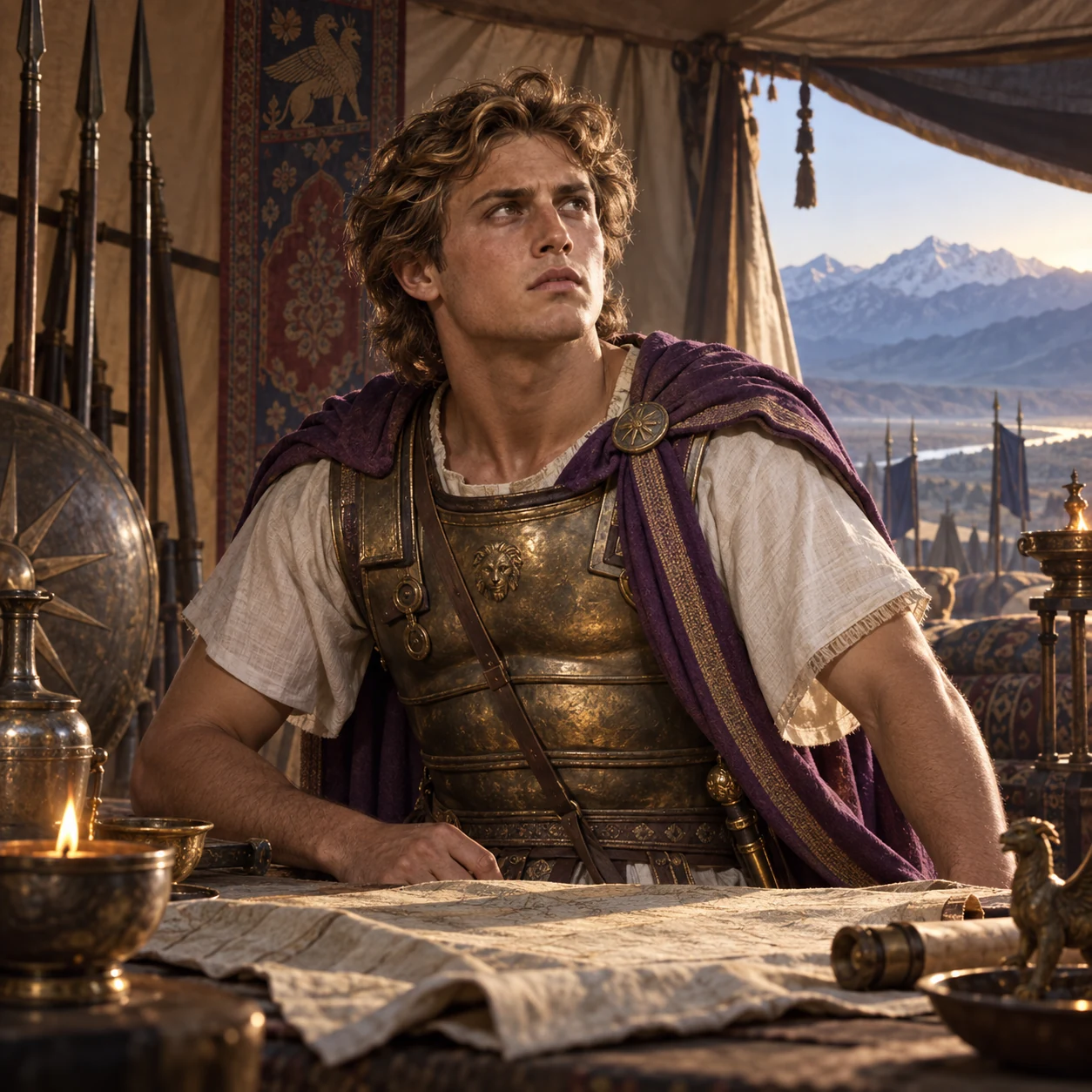 Interpretive portrait of Alexander the Great