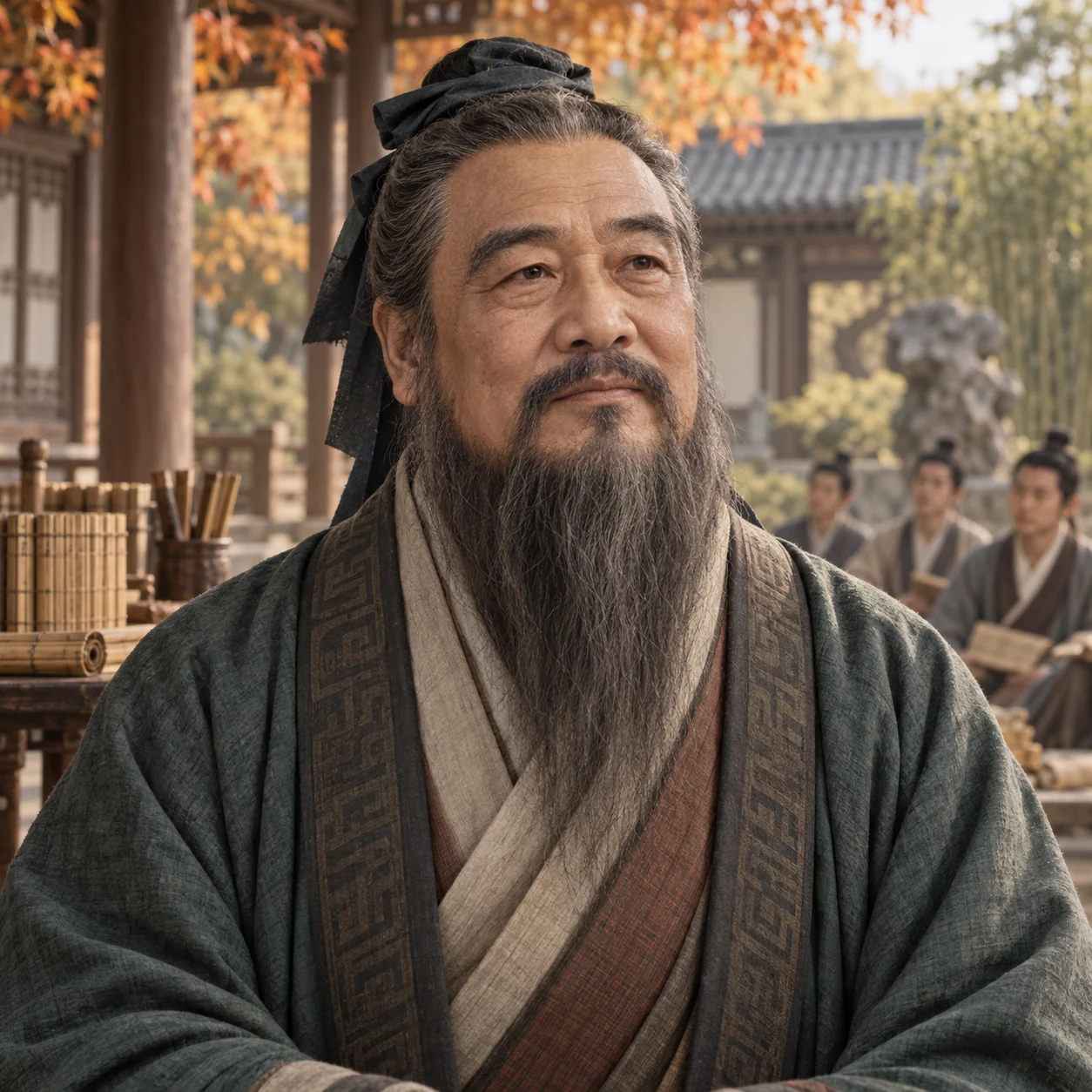 Interpretive portrait of Confucius