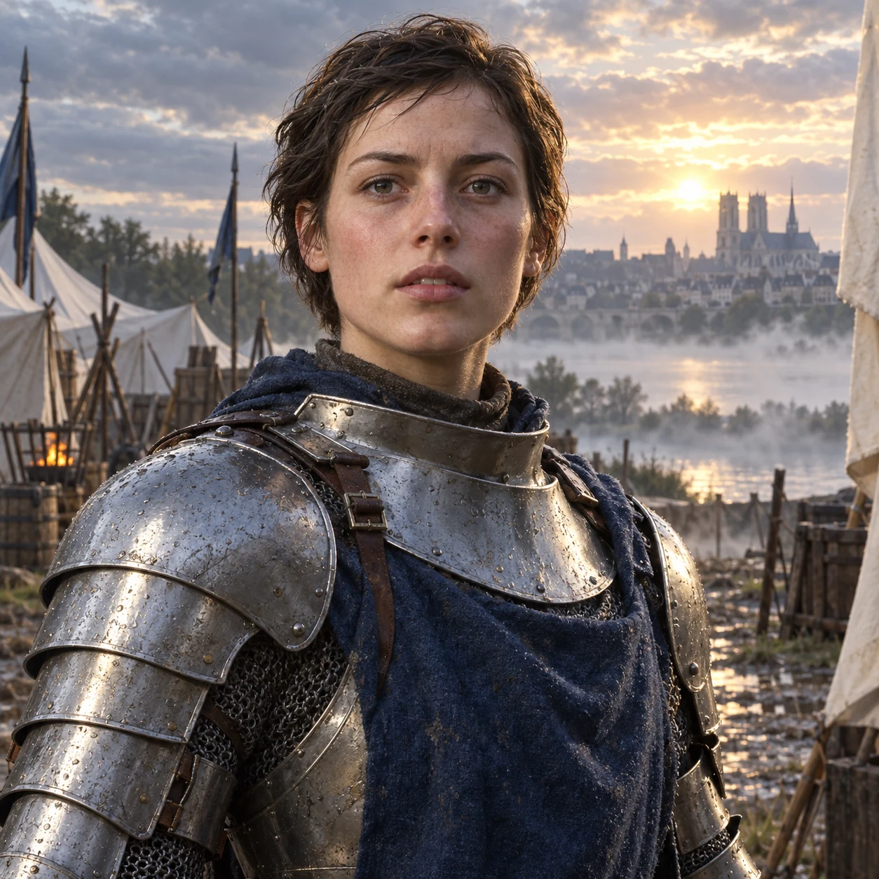 Interpretive portrait of Joan of Arc