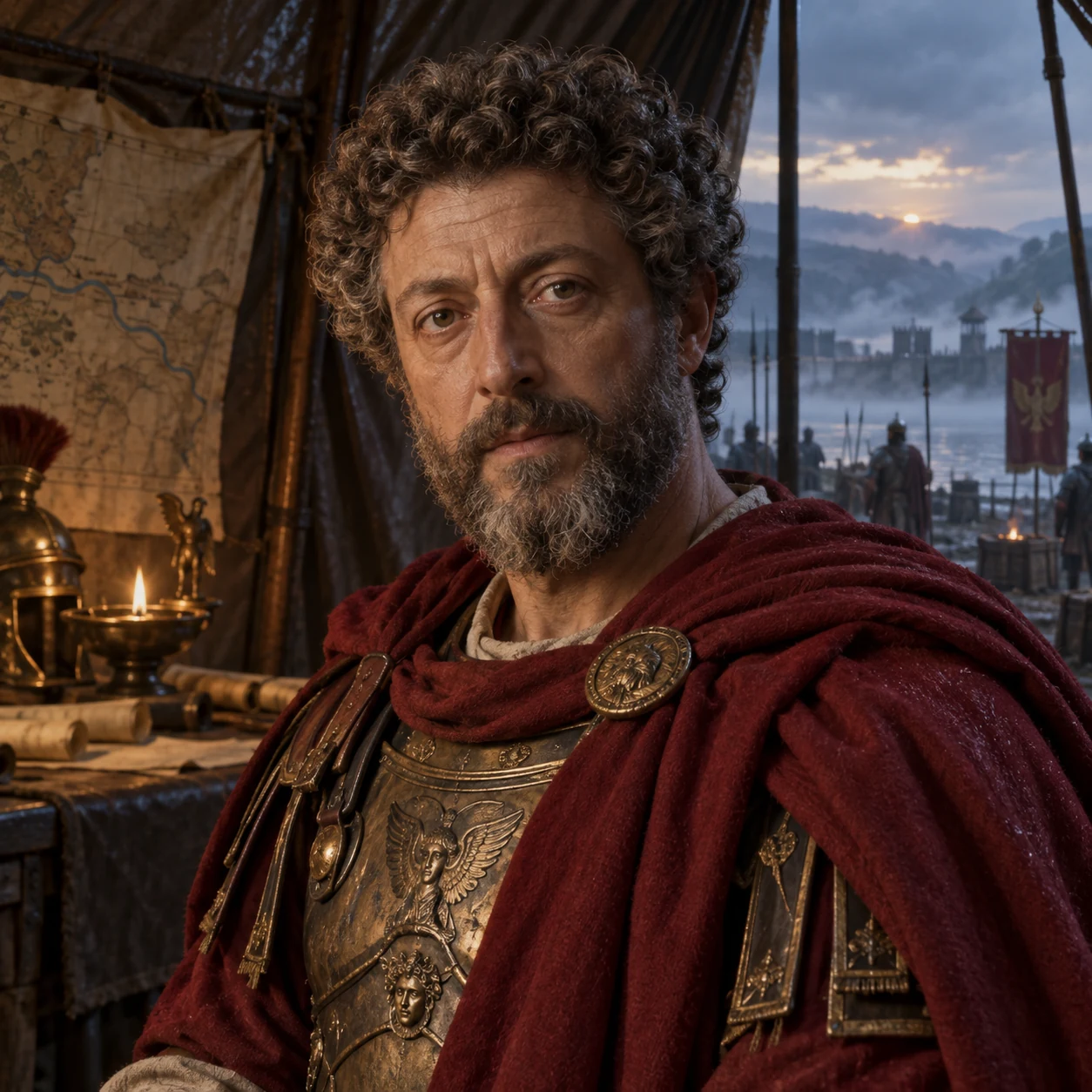 Interpretive portrait of Marcus Aurelius