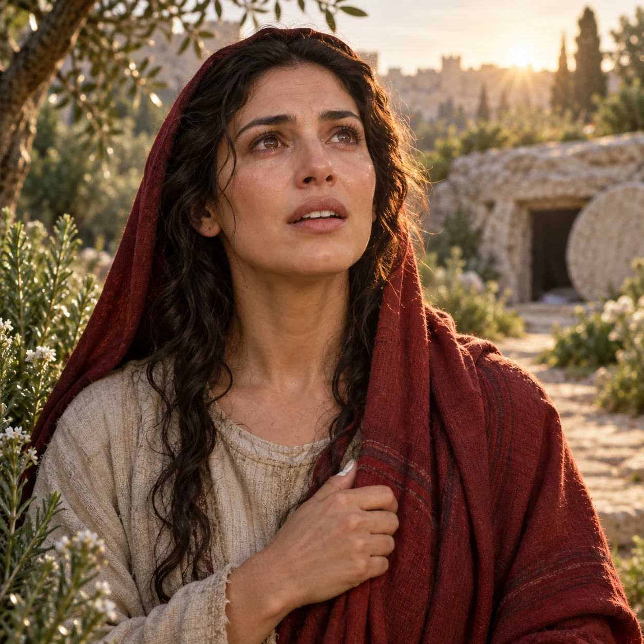 Interpretive portrait of Mary Magdalene
