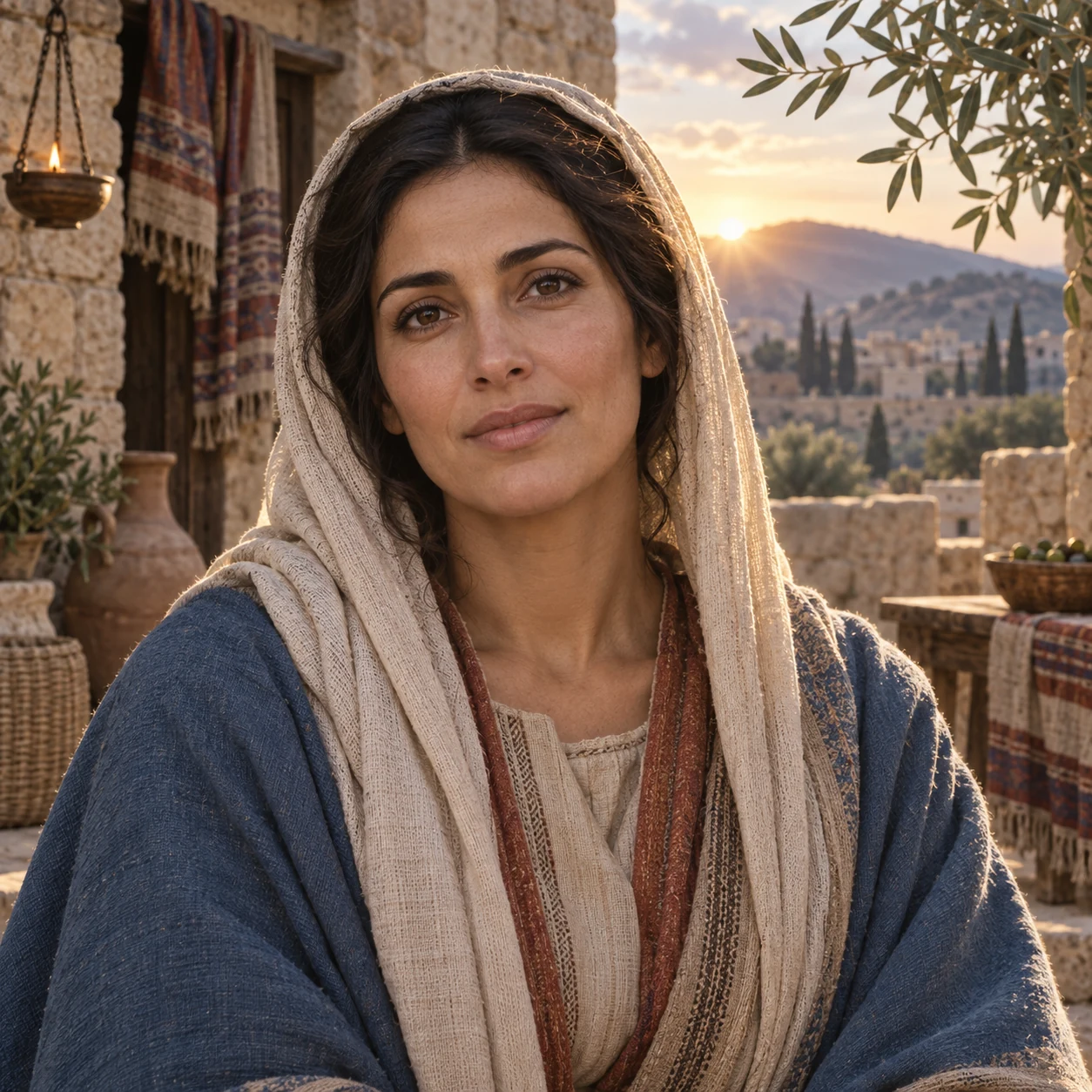 Interpretive portrait of Mary, Mother of Jesus