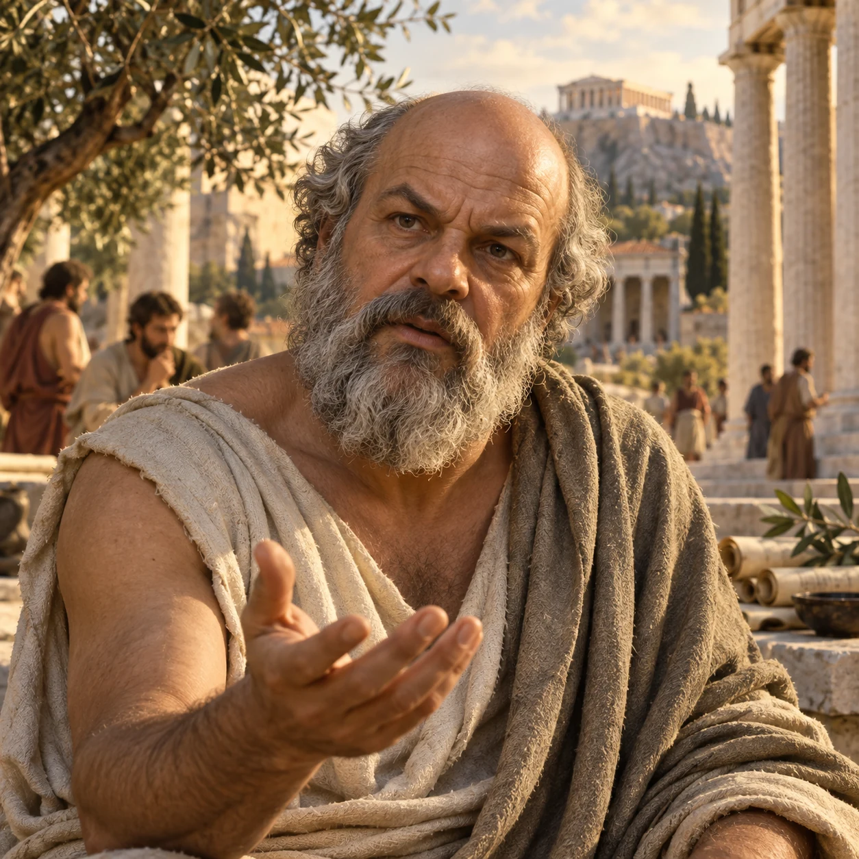 Interpretive portrait of Socrates