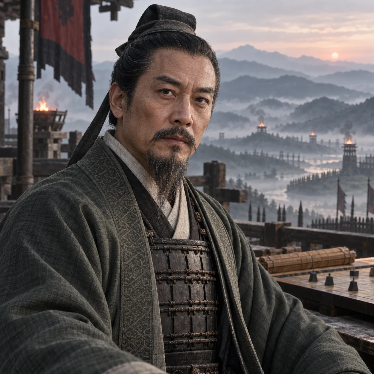 Interpretive portrait of Sun Tzu